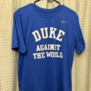 NWOT Nike dri fit Duke basketball t shirt